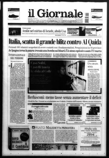 Il giornale : quotidiano del mattino